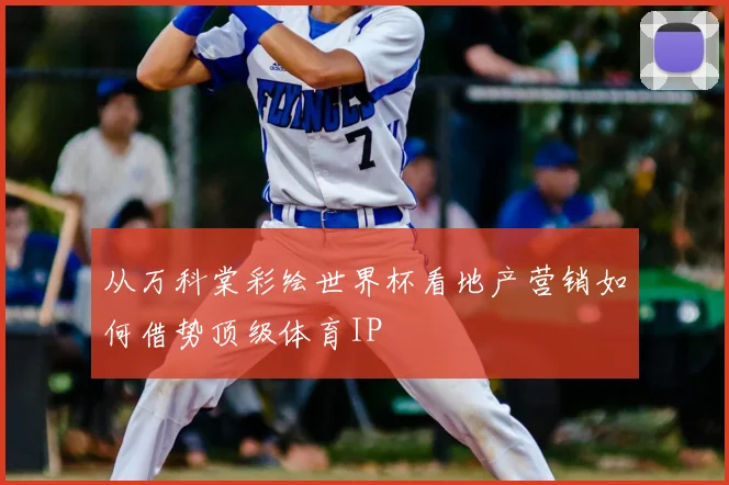 从万科棠彩绘世界杯看地产营销如何借势顶级体育IP