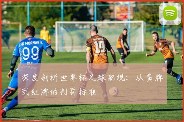 深度剖析世界杯足球犯规：从黄牌到红牌的判罚标准